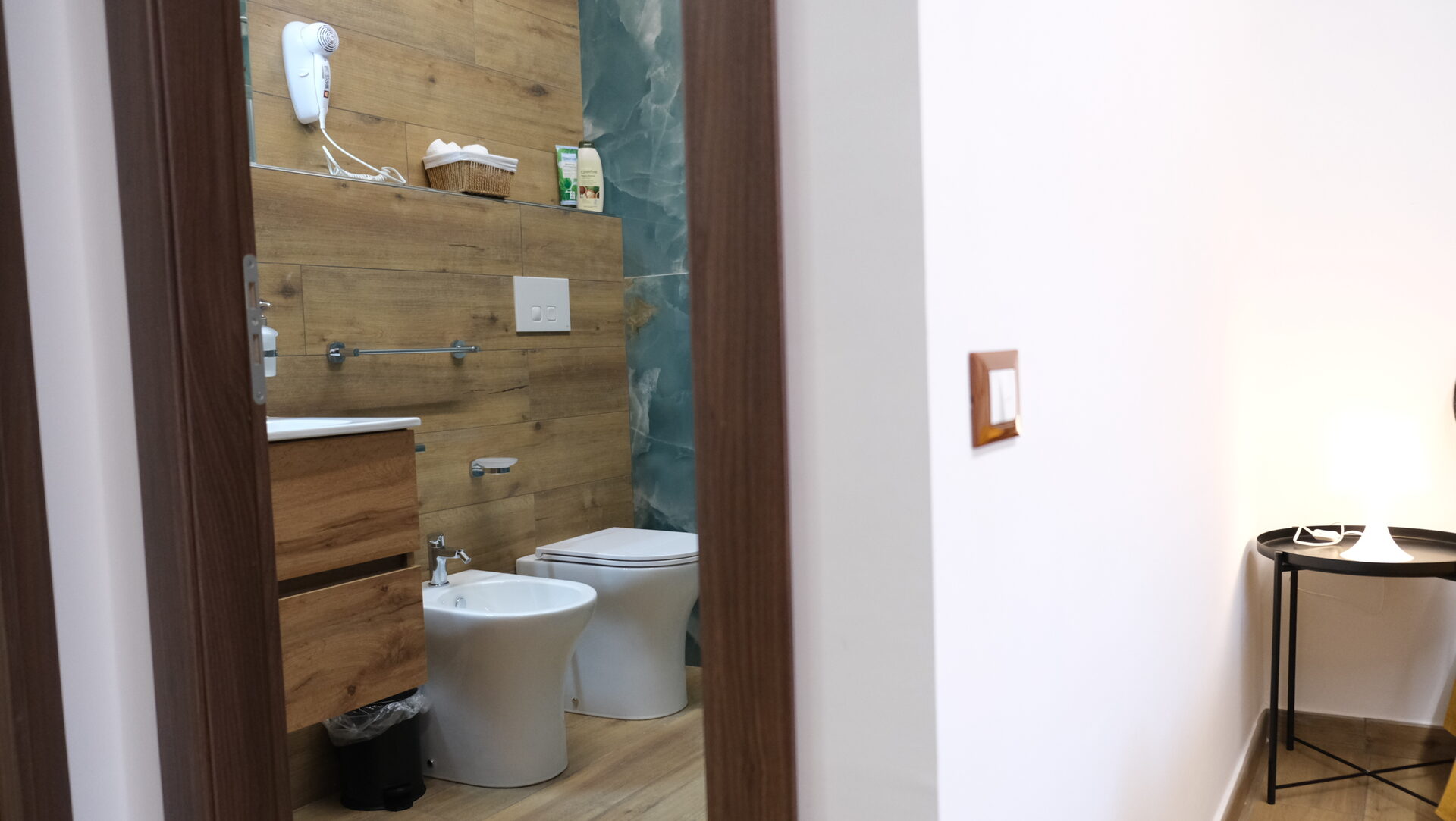 Vista del bagno privato